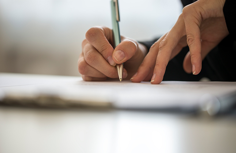 Your handwriting