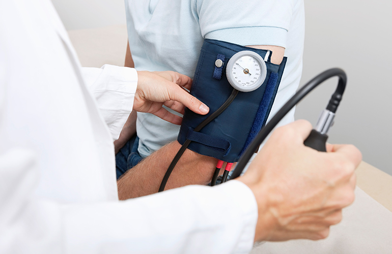You take blood pressure meds or antidepressants