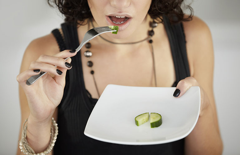 Why do some people develop eating disorders?