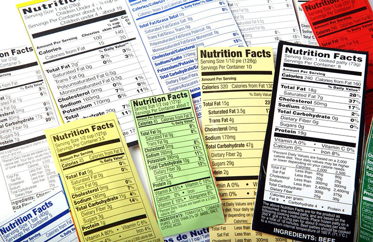 Sign #4: you scrutinise every nutrition label