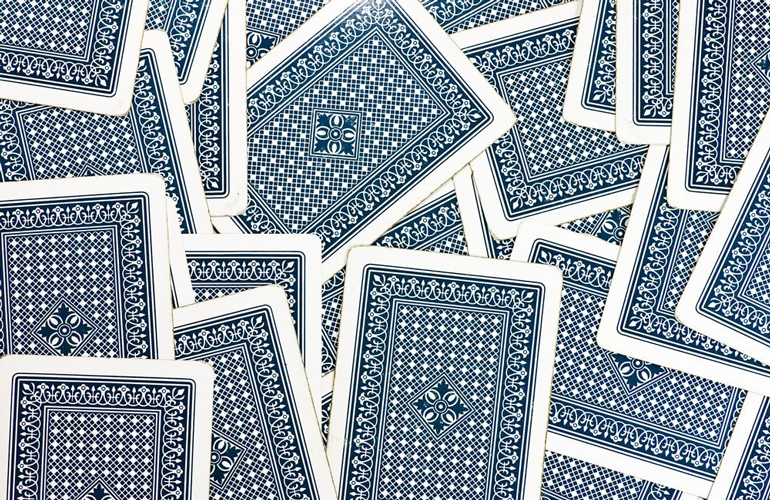 Hard maths riddles: Card games