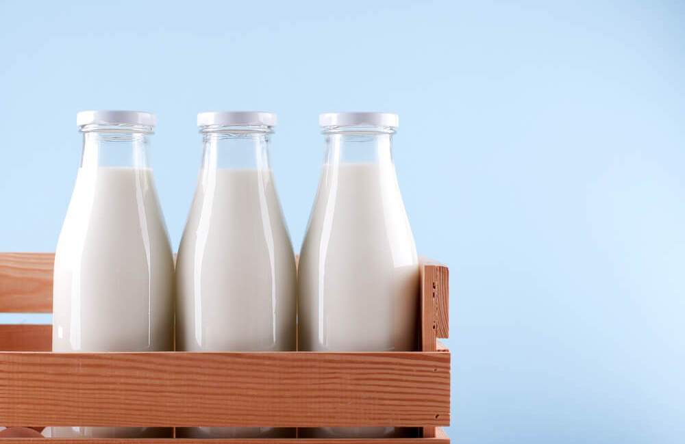 Milk with DHA