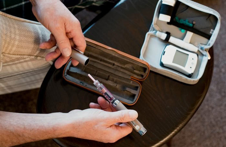 Rubbing alcohol use: Daily insulin injections for diabetes