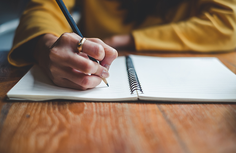 Make a list of your values