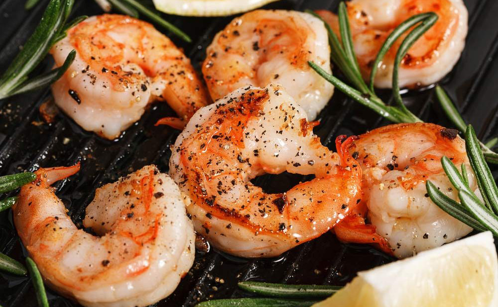 You overcook or undercook your prawns