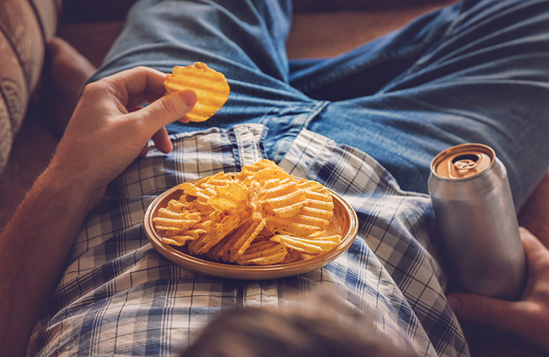 Eating less – but not healthier