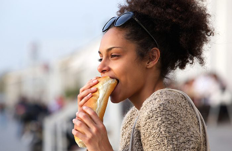 You eat too fast