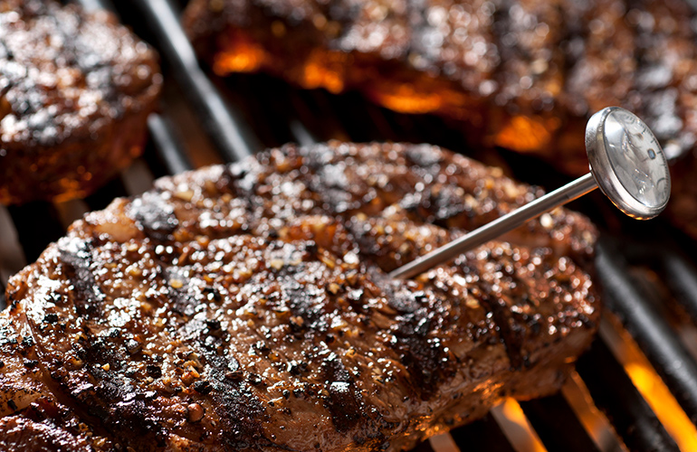 Charring your meat