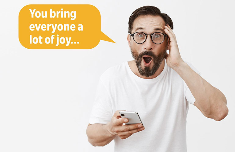 Funny comeback: this one’s for the kill-joys