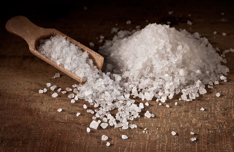Getting too much salt