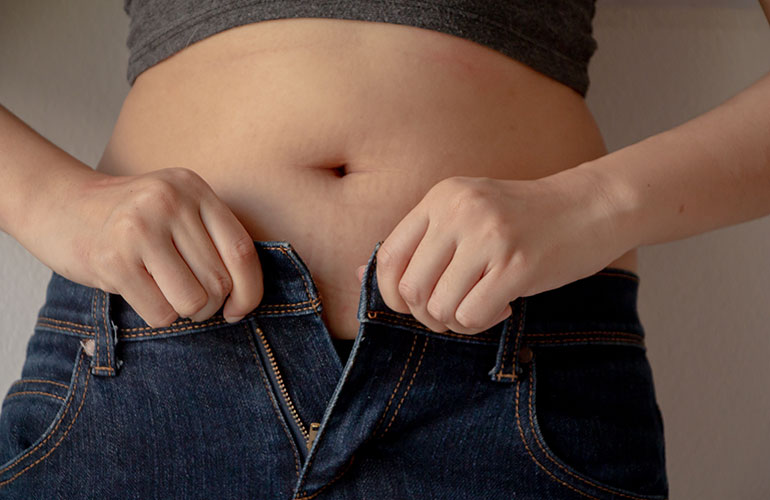 You’re gaining weight