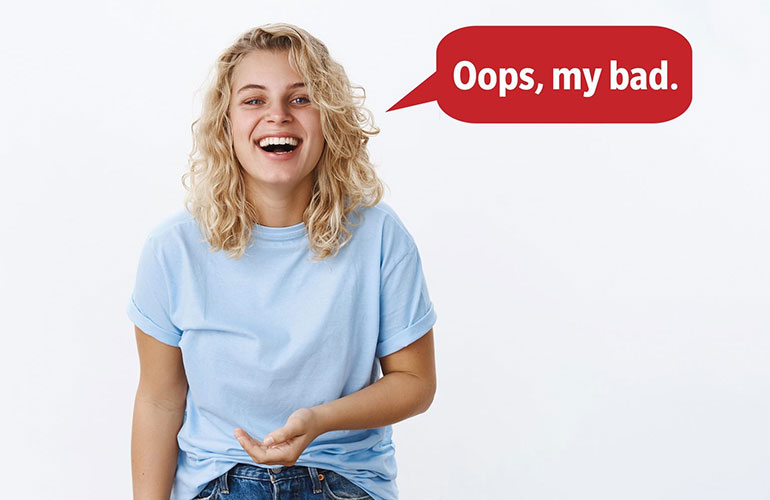 Funny comeback: oh, baby!