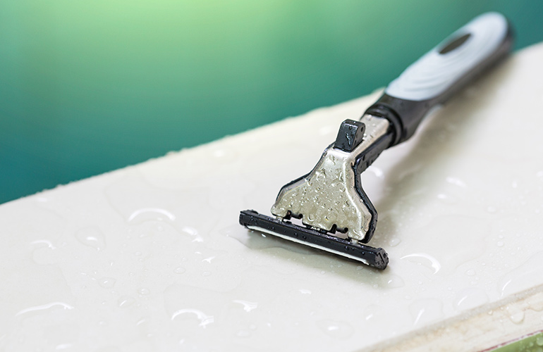 Sharing your toothbrush, razor, or hairbrush