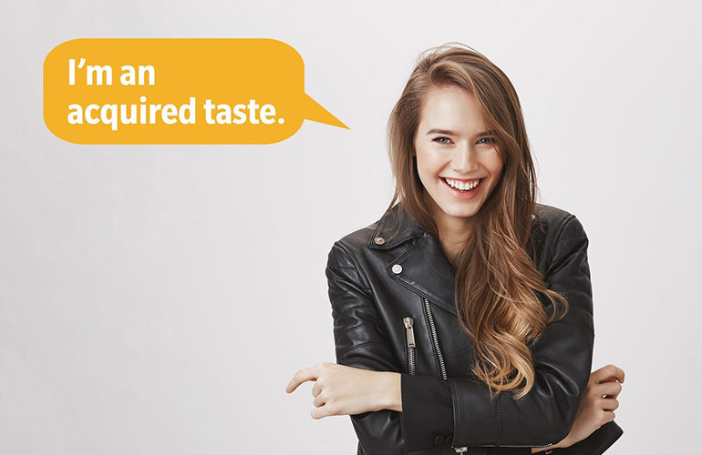 Funny comeback: savour this spicy line