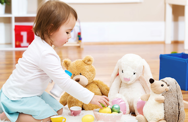 Machine-wash stuffed animals in pillowcases