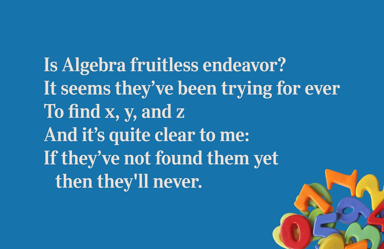 On algebra