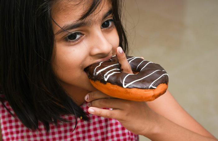 Touching food in India