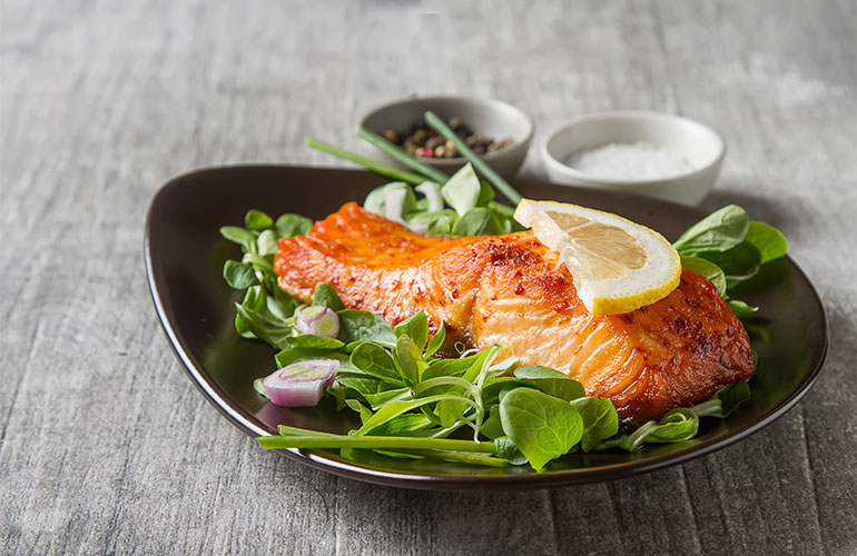 Eat cold water fish once a week