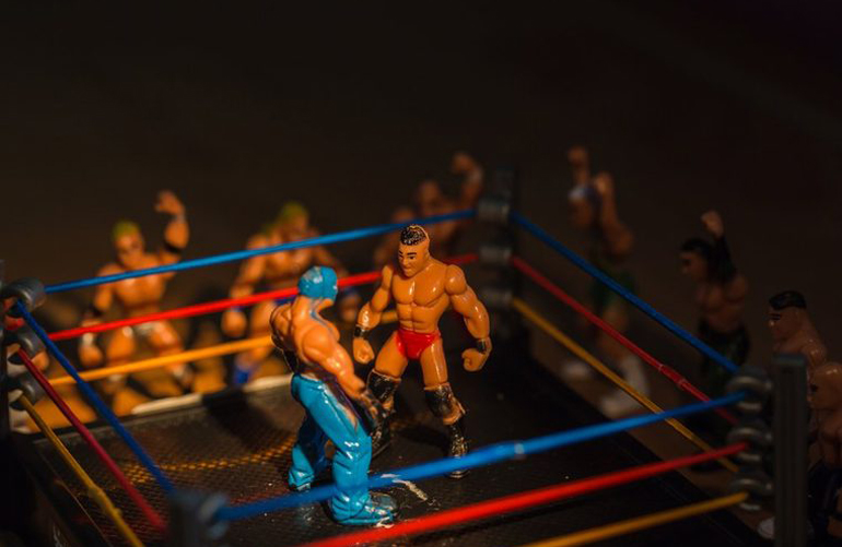 Wrestling figures