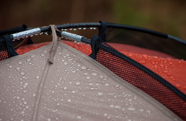 Being unprepared for inclement weather