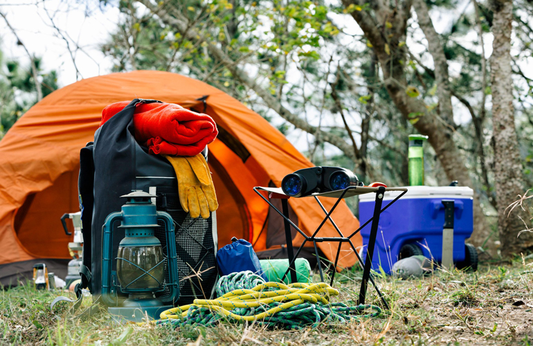 Using your gear for the first time on your first night of camping