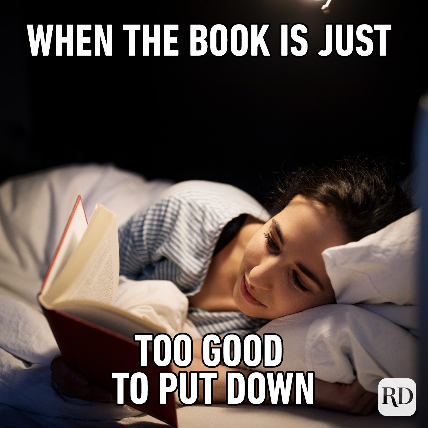 Reading never stops