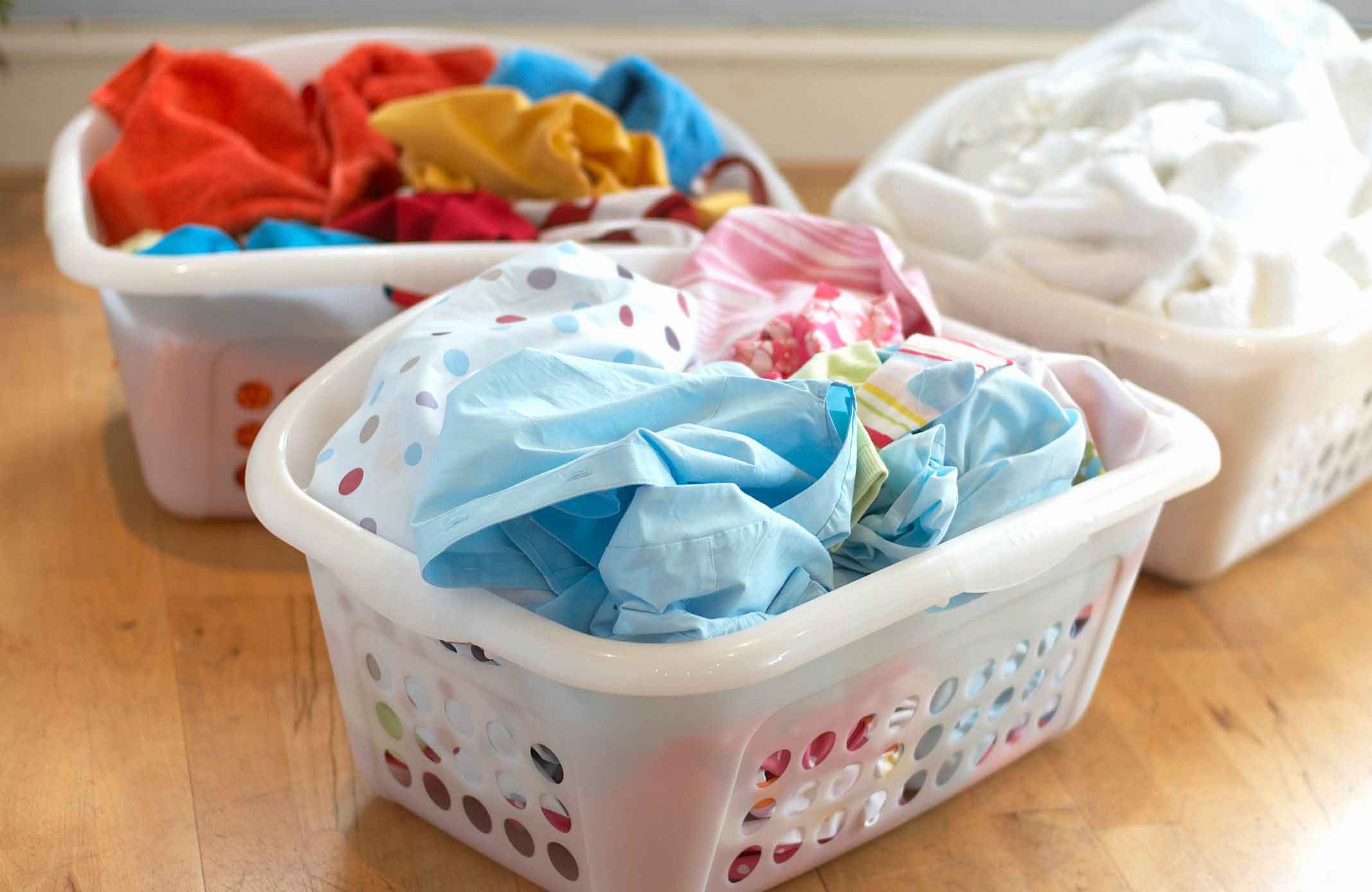 Fold laundry together