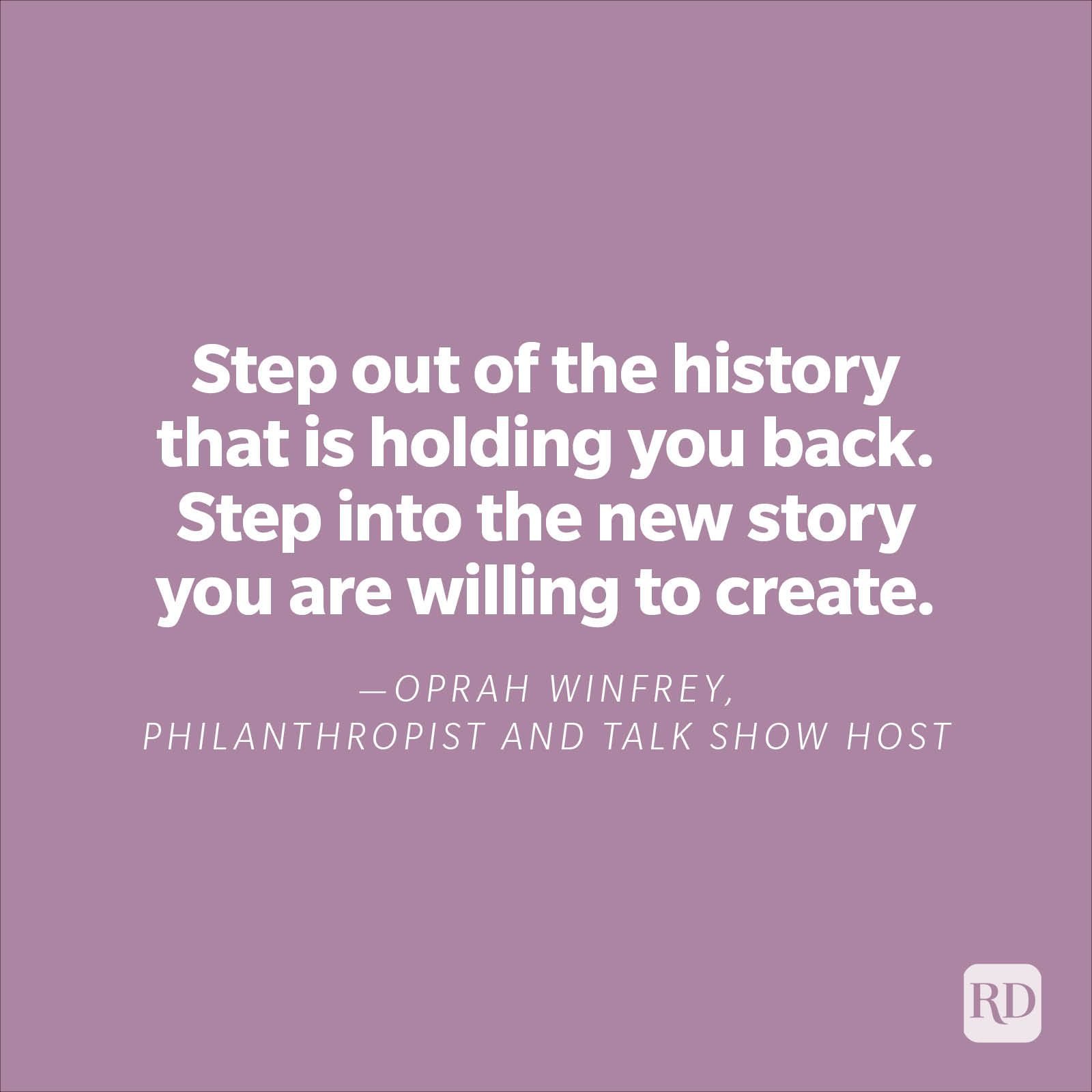 The first step