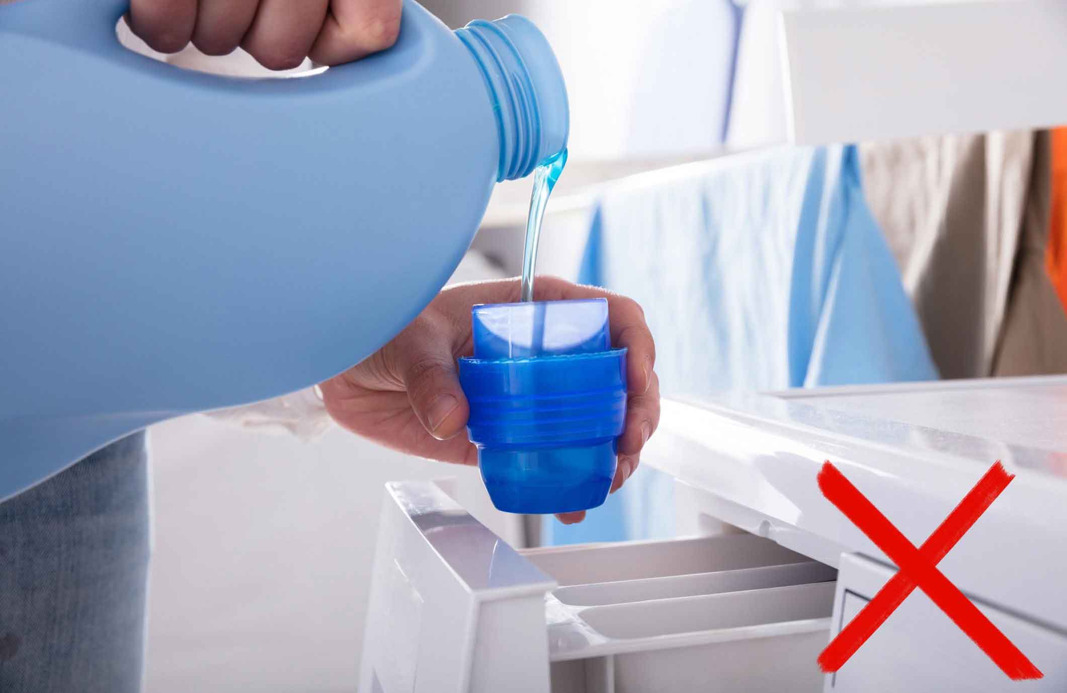 More detergent means cleaner clothes