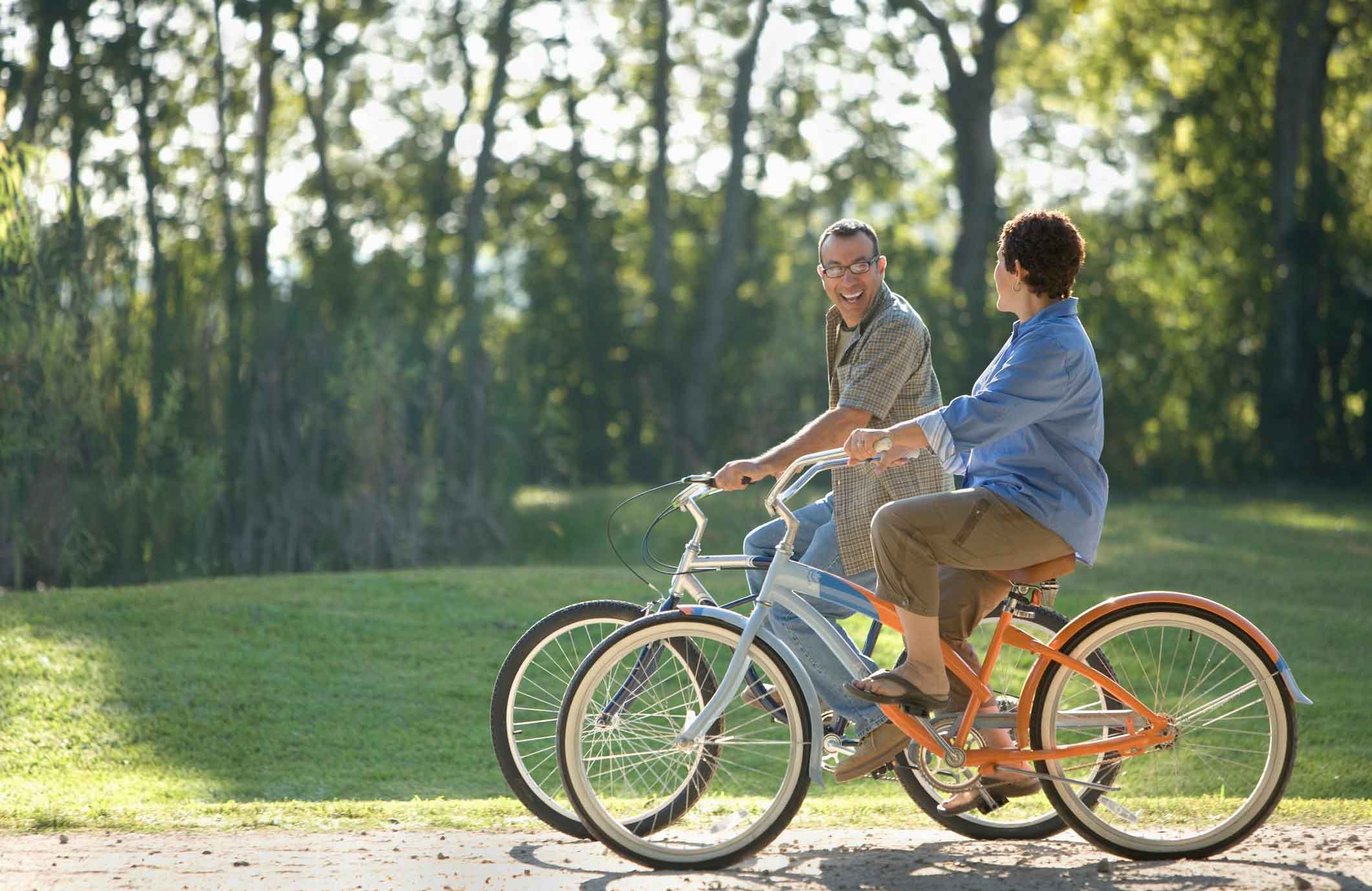 Bike riding