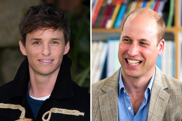 Eddie Redmayne and Prince William