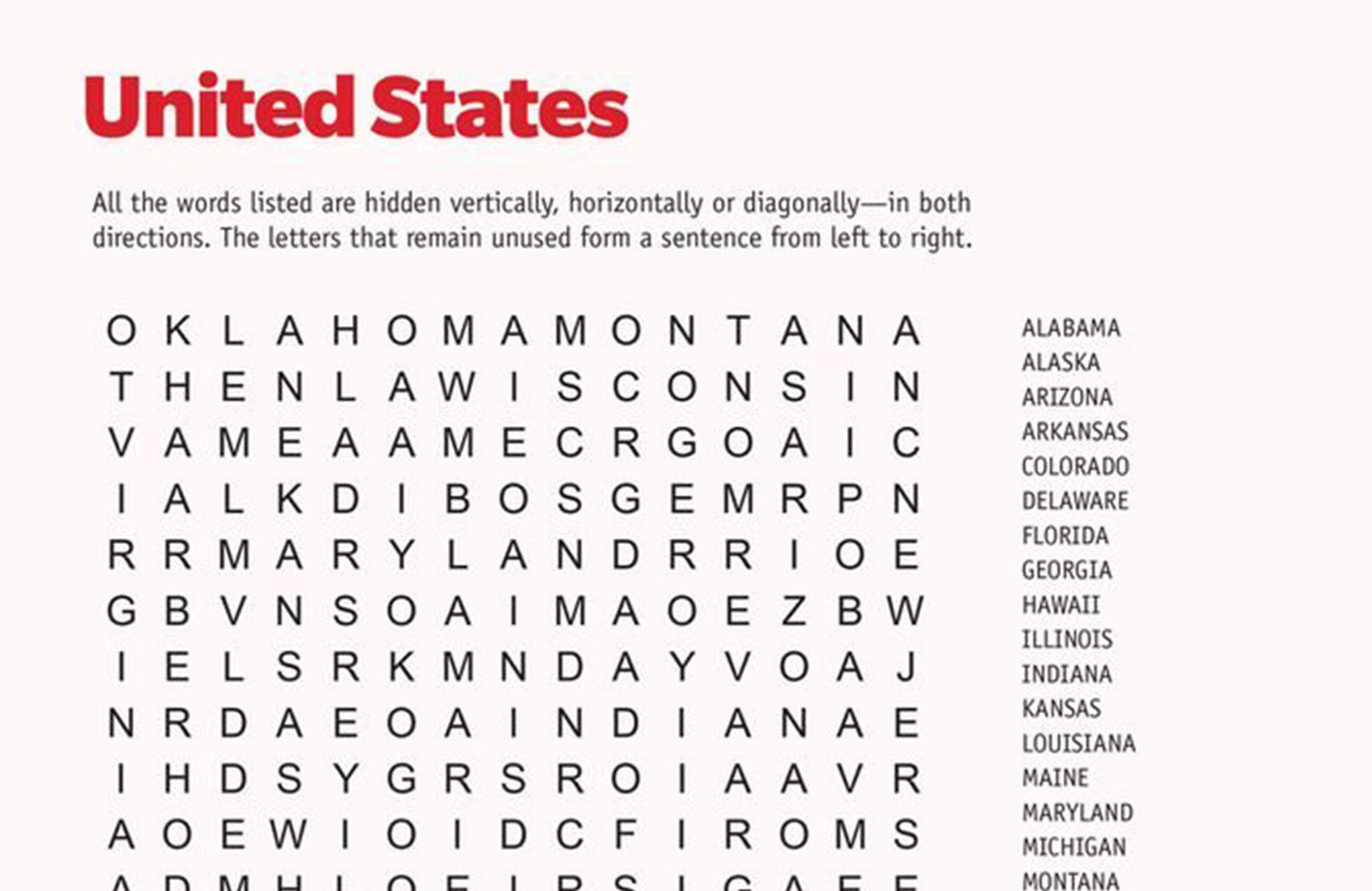 Word searches