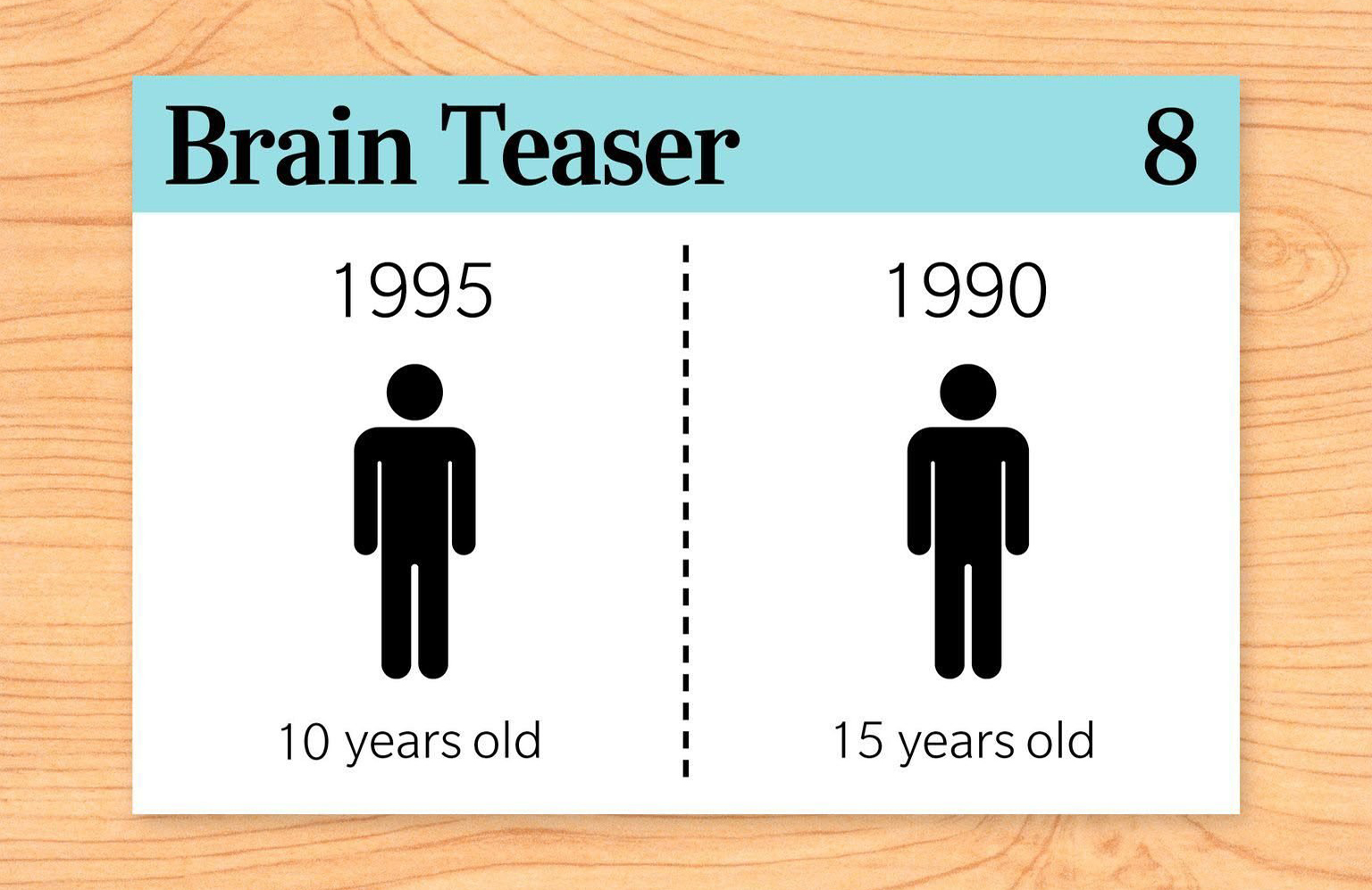 Brain teasers