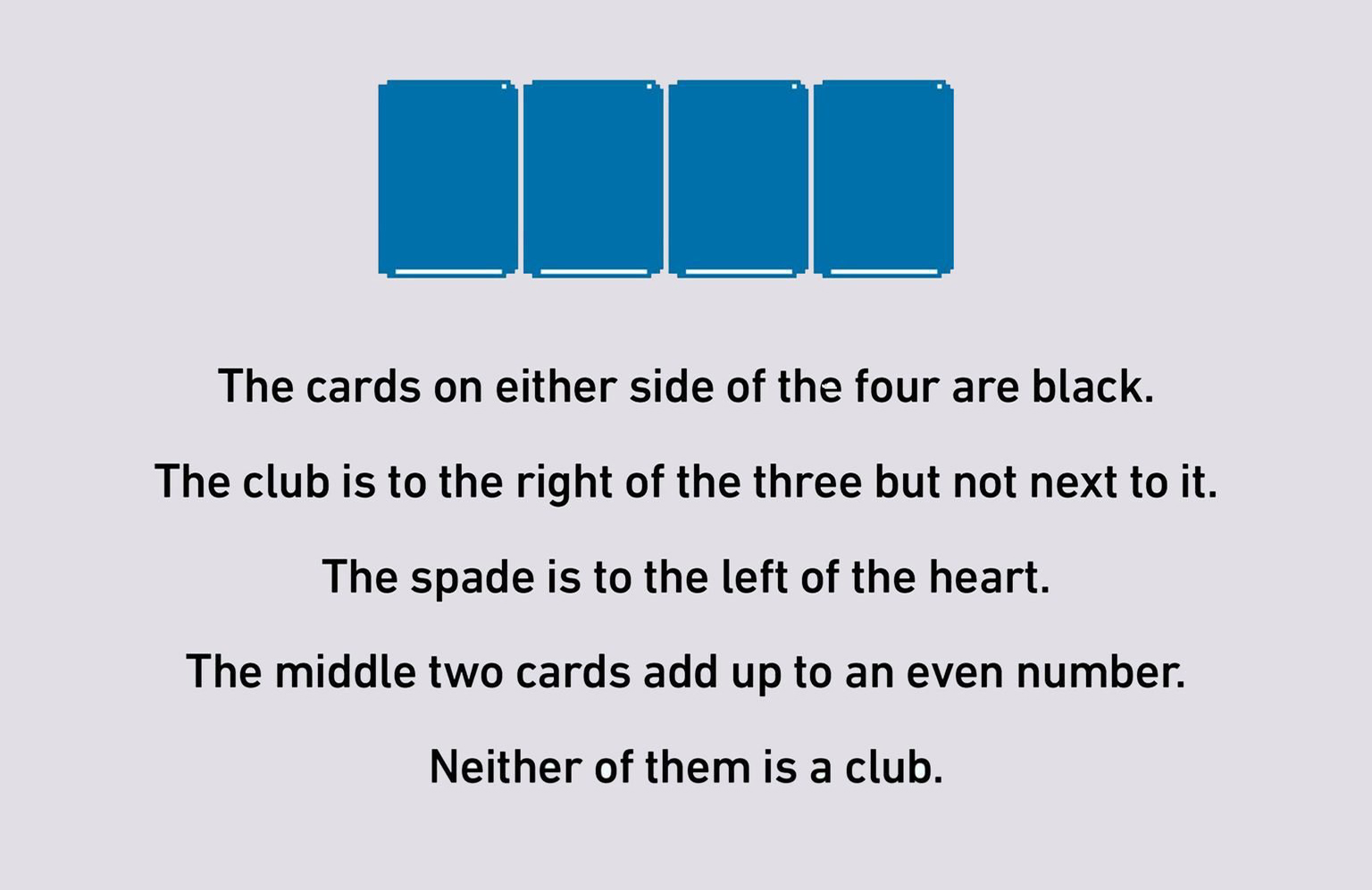 Logic puzzles