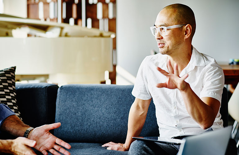 Toning down your body language