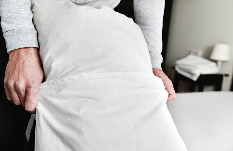 They change their pillowcases frequently