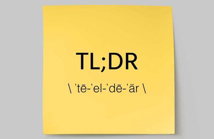 TL;DR