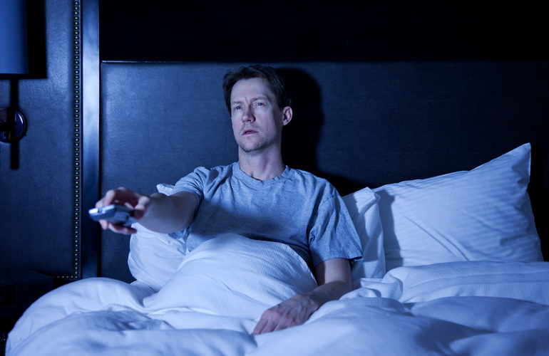 Having an erratic sleep schedule