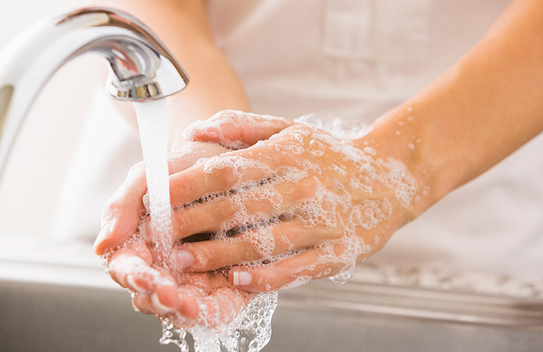 They wash their hands after working out