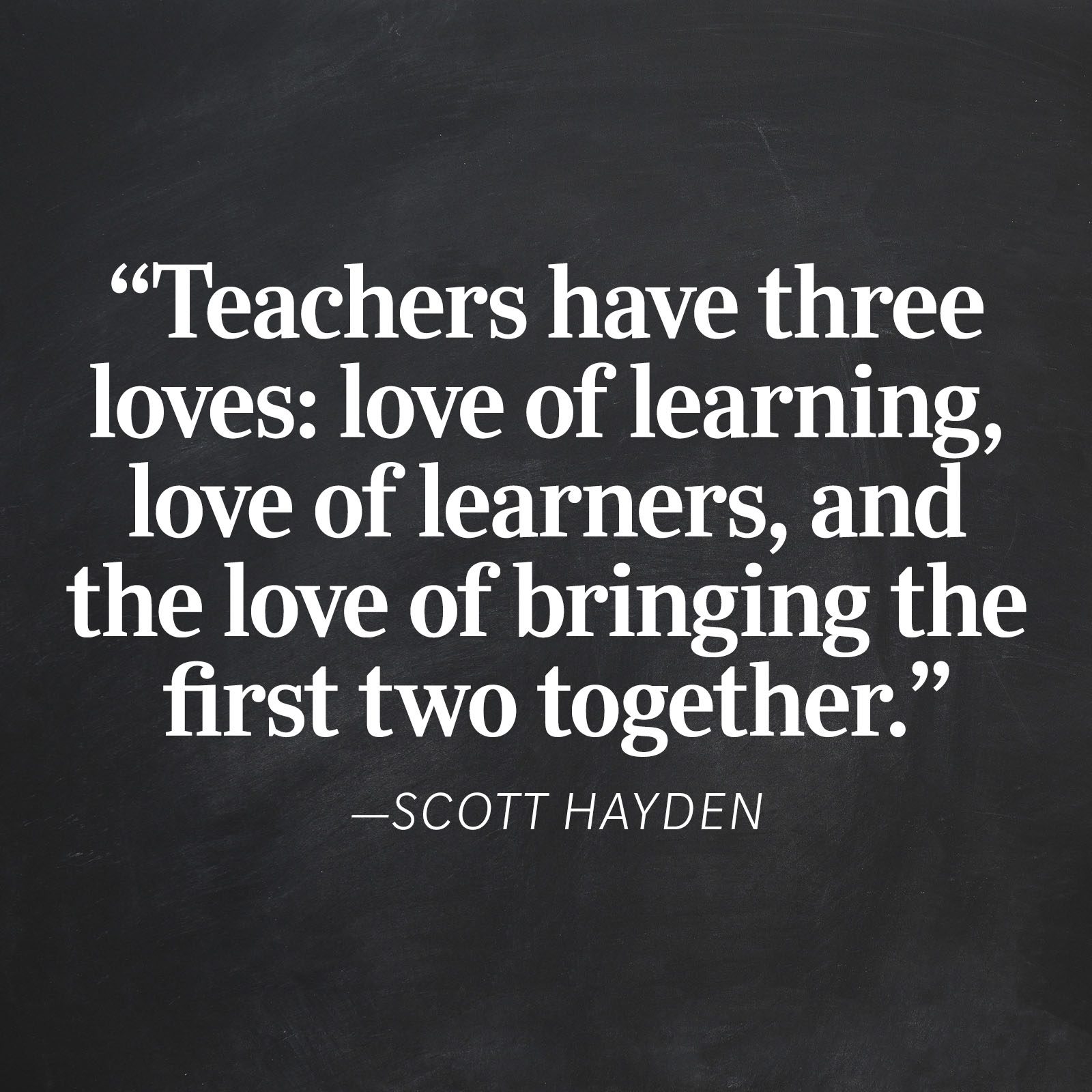 The three loves