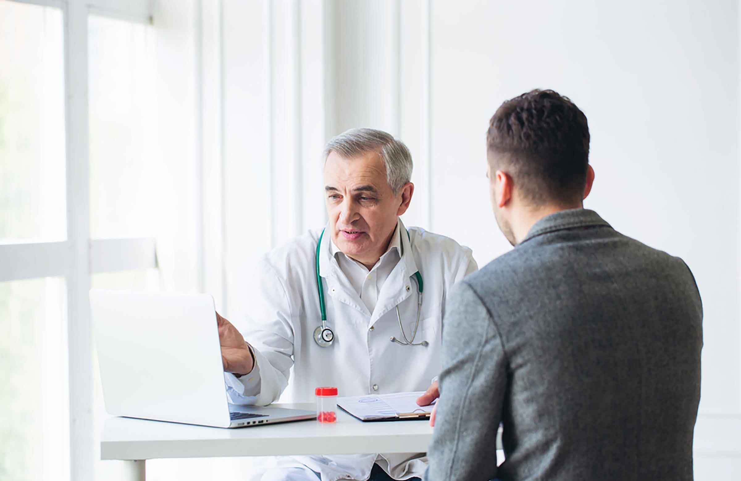 “I get regular check-ups”