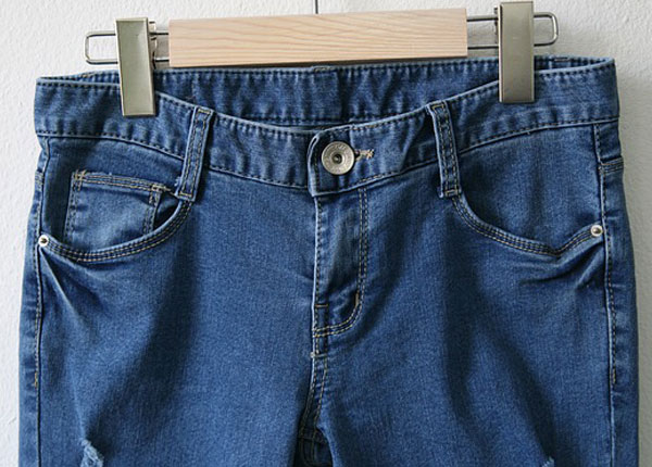 Wear dark denim