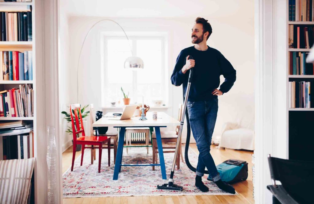 Clean the house