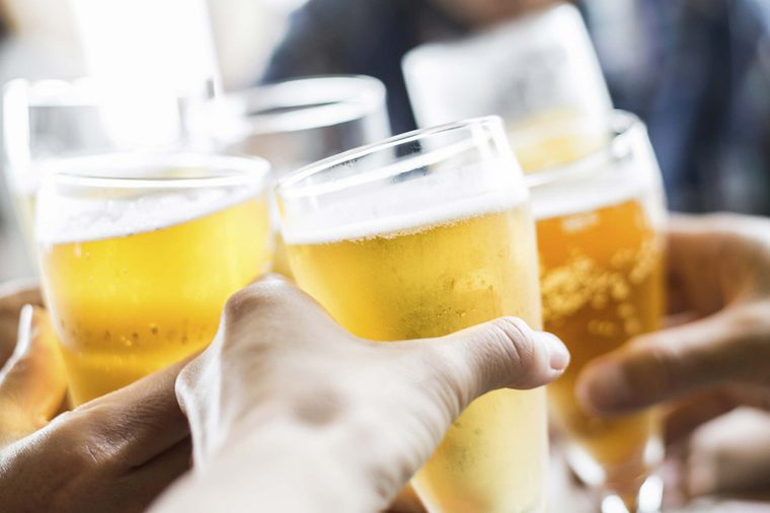 You drink – a lot