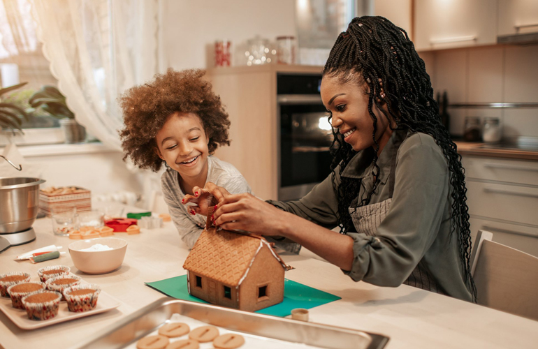 Make a gingerbread house