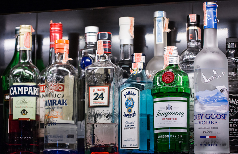 Grab a few staple spirits
