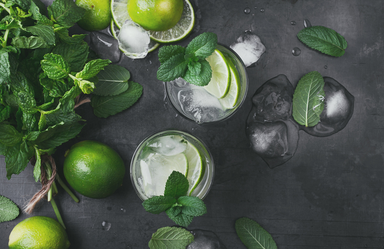 Pick and prep garnishes