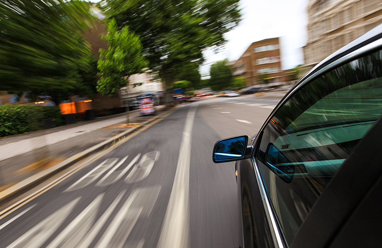 Maintain a steady speed