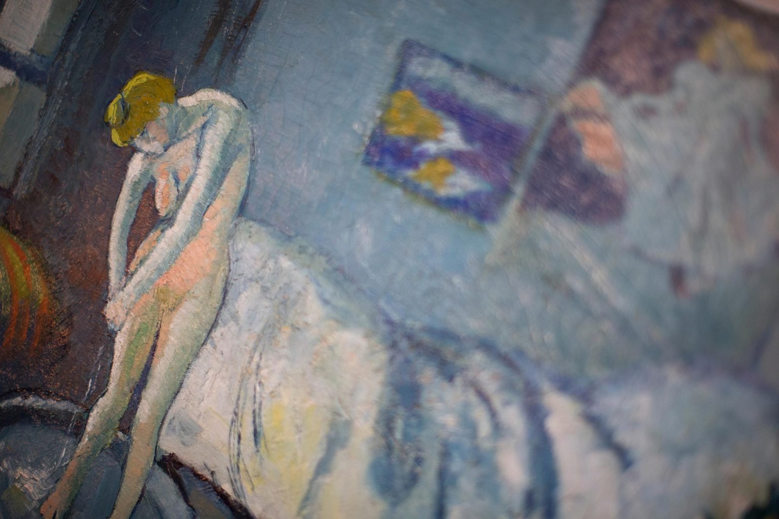 Who’s the man hidden under Picasso’s The Blue Room?