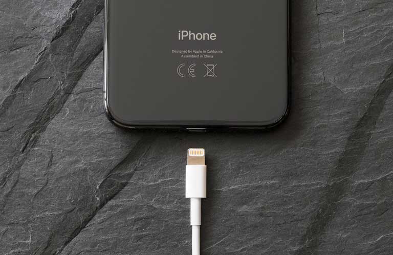 Clean out your lightning port